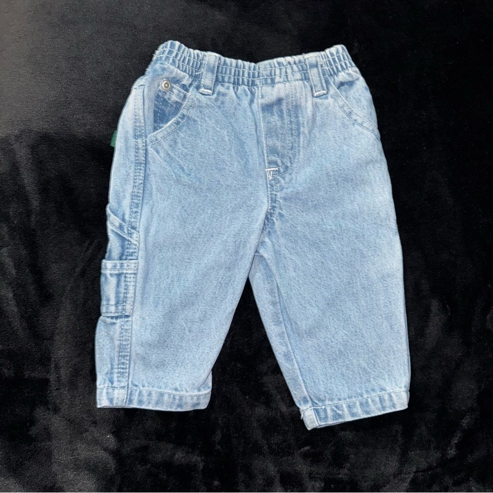 Vintage Paper Tag Baby’s Blue Denim Carpenter Jeans